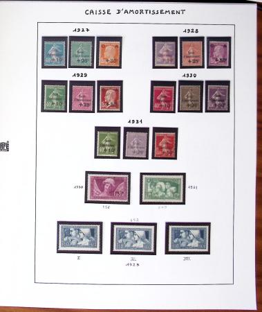 1900-2012, Collection en 11 albums, avec N°122 neuf