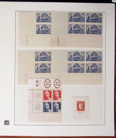 1900-2012, Collection en 11 albums, avec N°122 neuf
