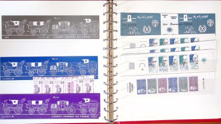 1900-92 Ensemble de sept classeurs avec divers dont