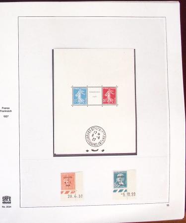 1925-2002 Remarquable collection en sept albums Safe
