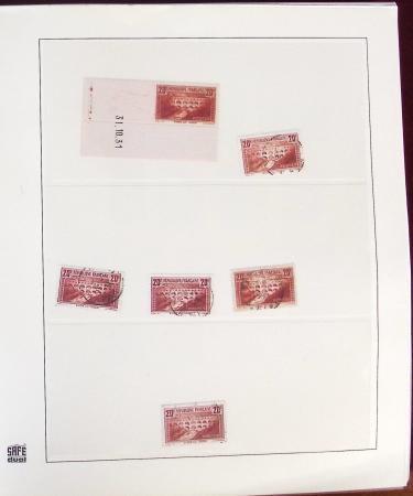 1925-2002 Remarquable collection en sept albums Safe