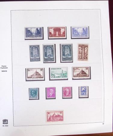 1925-2002 Remarquable collection en sept albums Safe