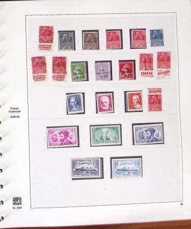 1925-2002 Remarquable collection en sept albums Safe