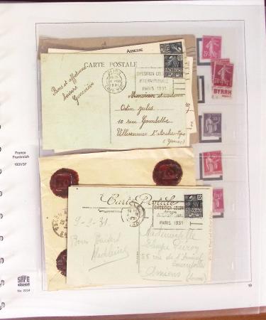 1925-2002 Remarquable collection en sept albums Safe