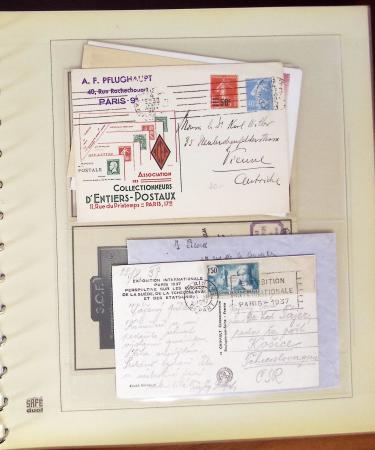 1925-2002 Remarquable collection en sept albums Safe