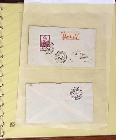 1925-2002 Remarquable collection en sept albums Safe