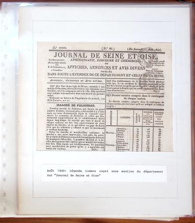1850-1930 PREOS et JOURNAUX, Collection d'exposition