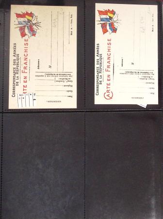 1900-2000 Des centaines d'ENTIERS POSTAUX en six classeurs,
