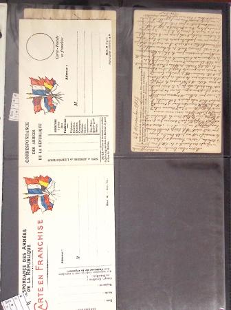 1900-2000 Des centaines d'ENTIERS POSTAUX en six classeurs,