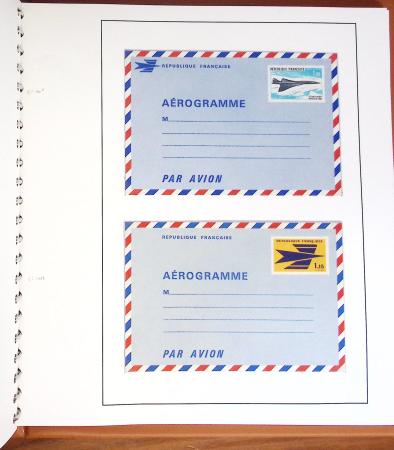 1900-2000 Des centaines d'ENTIERS POSTAUX en six classeurs,