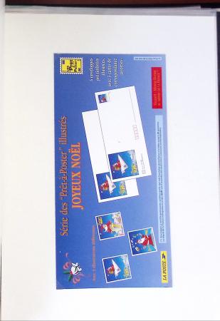 1900-2000 Des centaines d'ENTIERS POSTAUX en six classeurs,