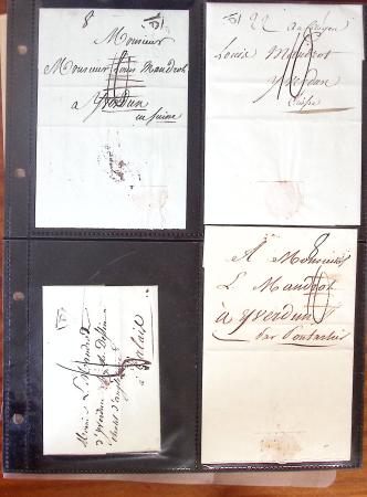 1796-1950, Mixed selection of hundreds of covers and