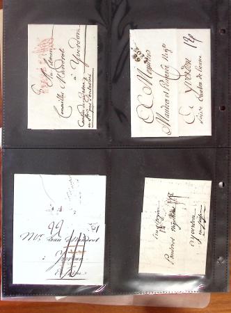 1796-1950, Mixed selection of hundreds of covers and