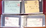 1796-1950, Mixed selection of hundreds of covers and