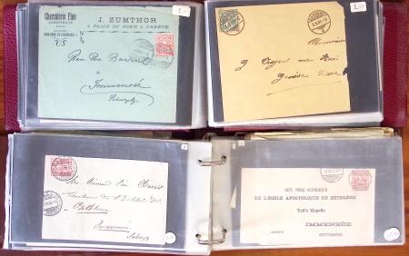 1796-1950, Mixed selection of hundreds of covers and