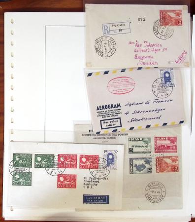 1949 UPU Exhibition collection mounted on 120 album