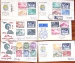 1949 UPU Exhibition collection mounted on 120 album