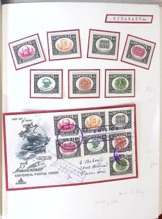 1949 UPU Collection housed in five albums, strength
