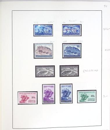 1949 UPU Collection housed in five albums, strength