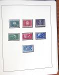 1949 UPU Collection housed in five albums, strength