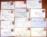 1840-1920 Lot of over 100 covers and cards, almost