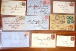 1840-1920 Lot of over 100 covers and cards, almost