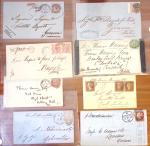 1840-1920 Lot of over 100 covers and cards, almost