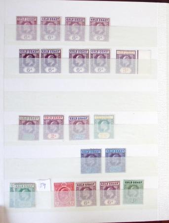 1884-1908 Mint and used selection of c260 stamps in