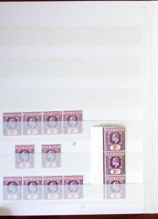 1884-1908 Mint and used selection of c260 stamps in