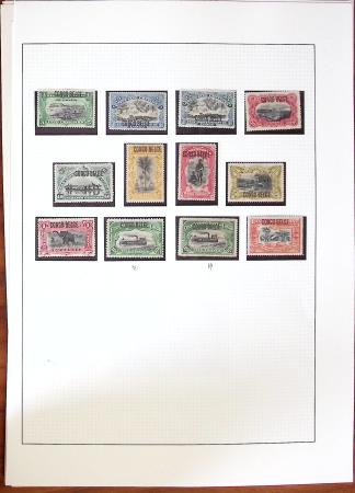 1886-1973 Mint and used collection in large Yvert album