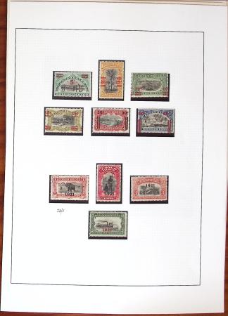 1886-1973 Mint and used collection in large Yvert album
