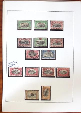 1886-1973 Mint and used collection in large Yvert album