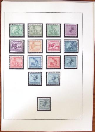 1886-1973 Mint and used collection in large Yvert album