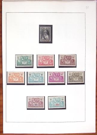 1886-1973 Mint and used collection in large Yvert album
