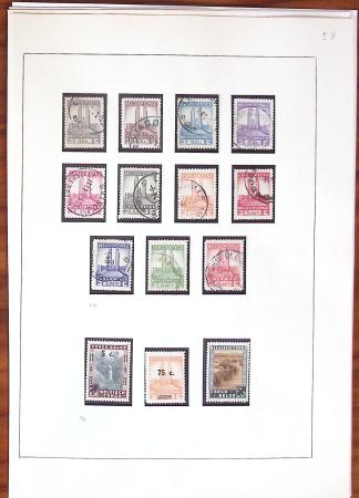 1886-1973 Mint and used collection in large Yvert album