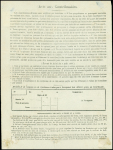 N°39B 1c olive Report 2, obl. càd T17 Trets, Bouches-du-Rhône,