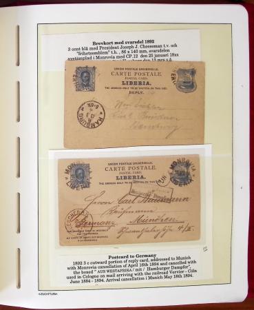 1842-1940 Lot of 70 covers ad cards, from Missionary