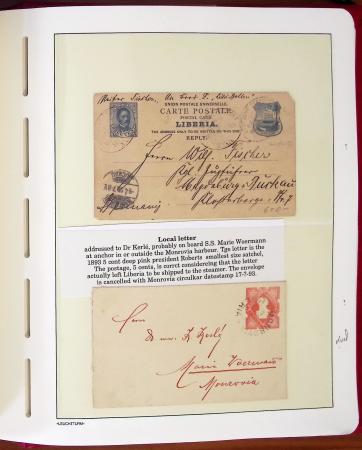 1842-1940 Lot of 70 covers ad cards, from Missionary