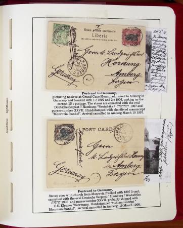 1842-1940 Lot of 70 covers ad cards, from Missionary