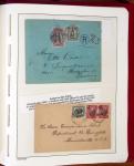 1842-1940 Lot of 70 covers ad cards, from Missionary