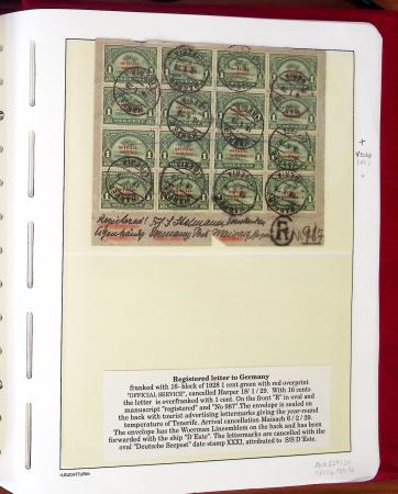 1842-1940 Lot of 70 covers ad cards, from Missionary
