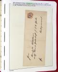 1842-1940 Lot of 70 covers ad cards, from Missionary