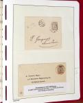 1842-1940 Lot of 70 covers ad cards, from Missionary