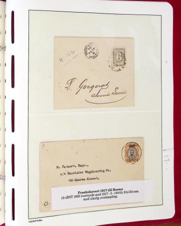 1842-1940 Lot of 70 covers ad cards, from Missionary