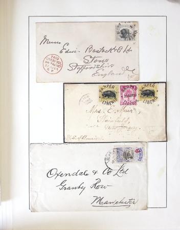 1892-1962 Old-time exhibition collection of 200 covers