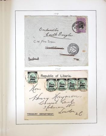 1892-1962 Old-time exhibition collection of 200 covers