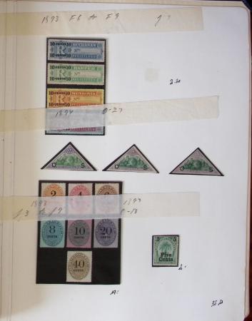 1860-1930 Various auction lots bought at different
