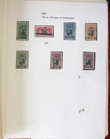 1860-1930 Various auction lots bought at different