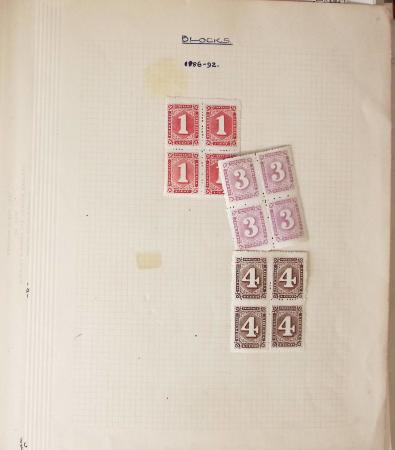 1860-1930 Various auction lots bought at different