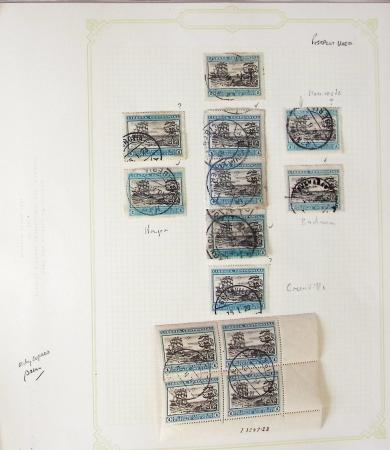 1860-1930 Various auction lots bought at different